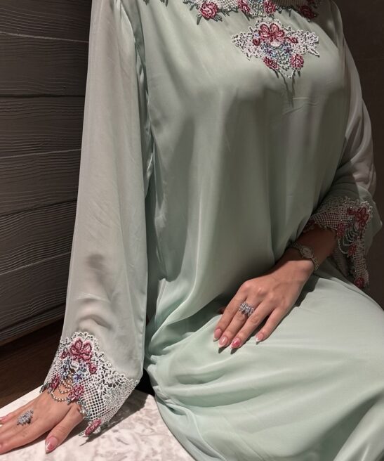 Victorian Elegant Light Green